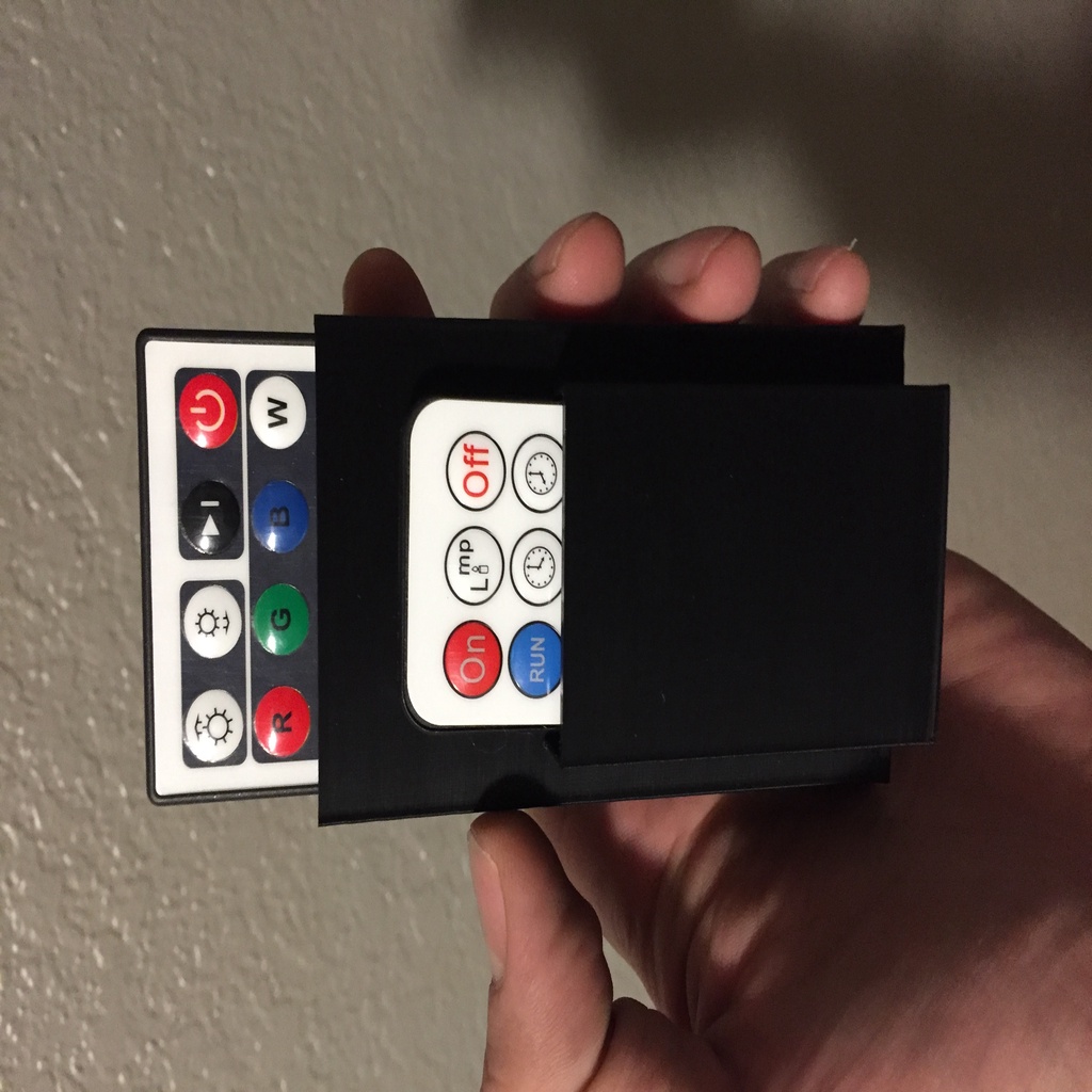 Miniatura 11 do modelo 3D Remote Holder LED IR controller