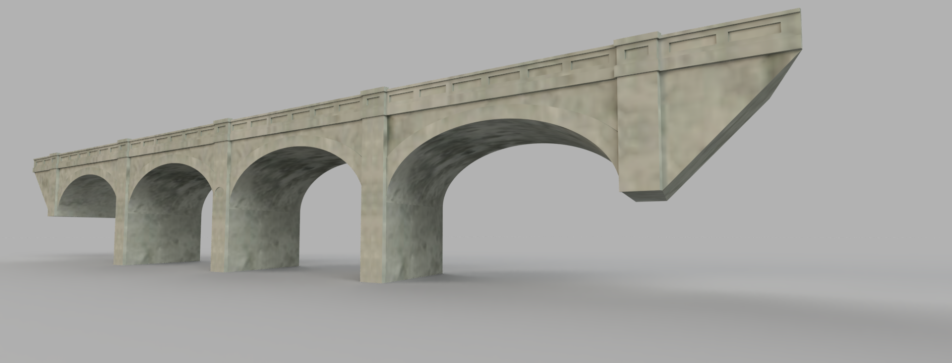 Beaver Railroad Overpass Model Railroad Bridge