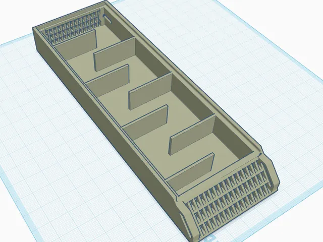 SV08 Filter tray - Longer air path