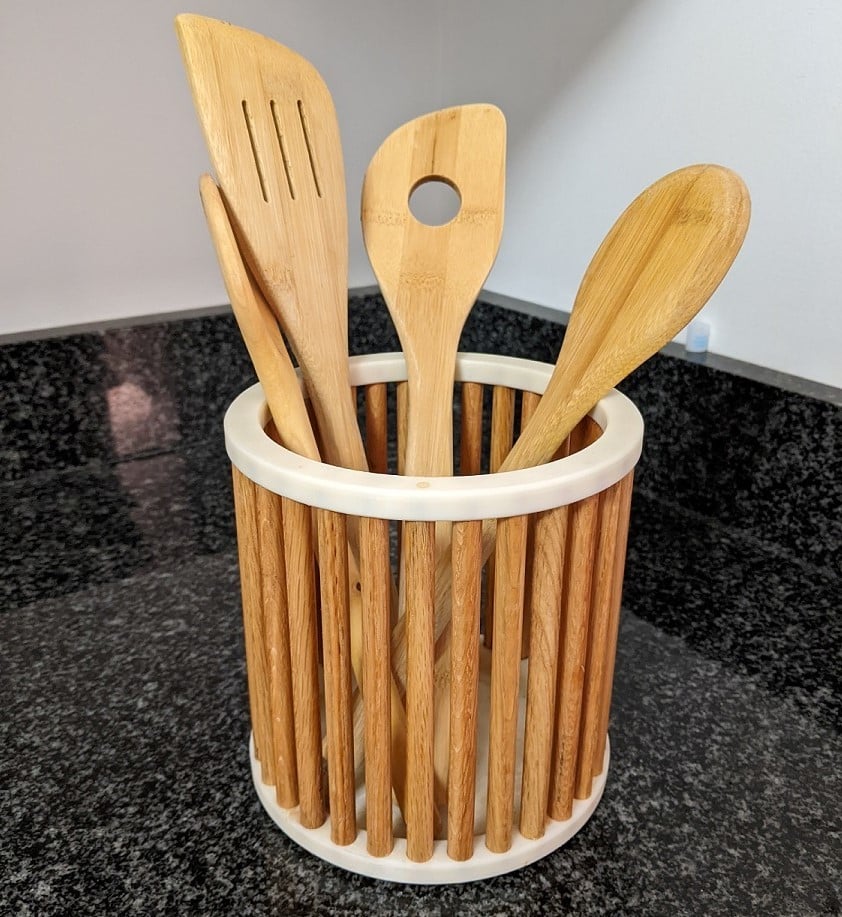 The Dowel: Utensil holder