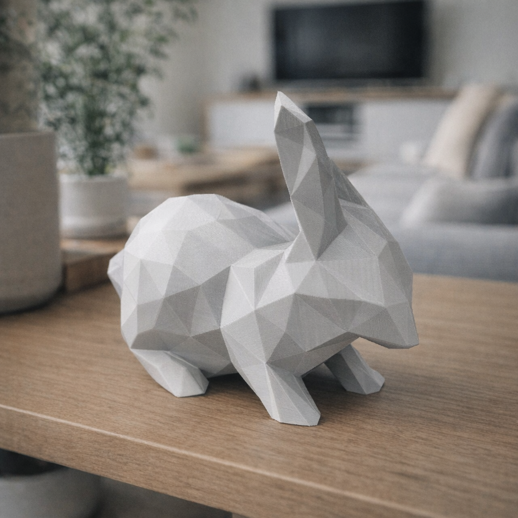 Miniatura 3 do modelo 3D Low Poly Bunny (Easter)