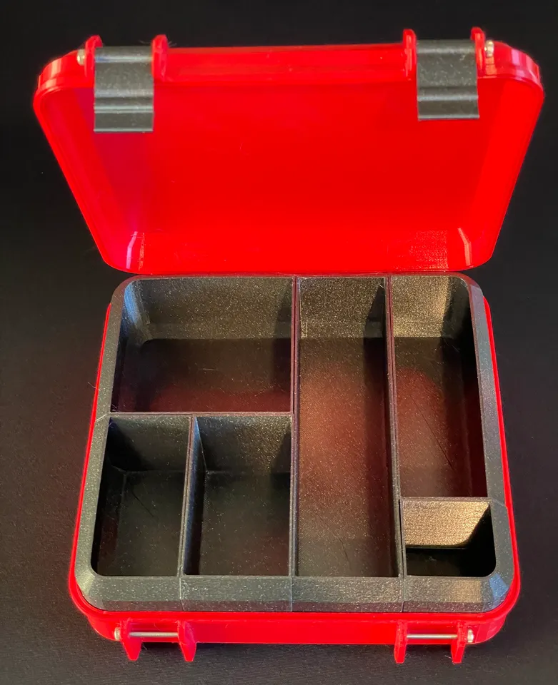 Tool Box Parametric Mini Dividers by AMPERAGE, Download free STL model