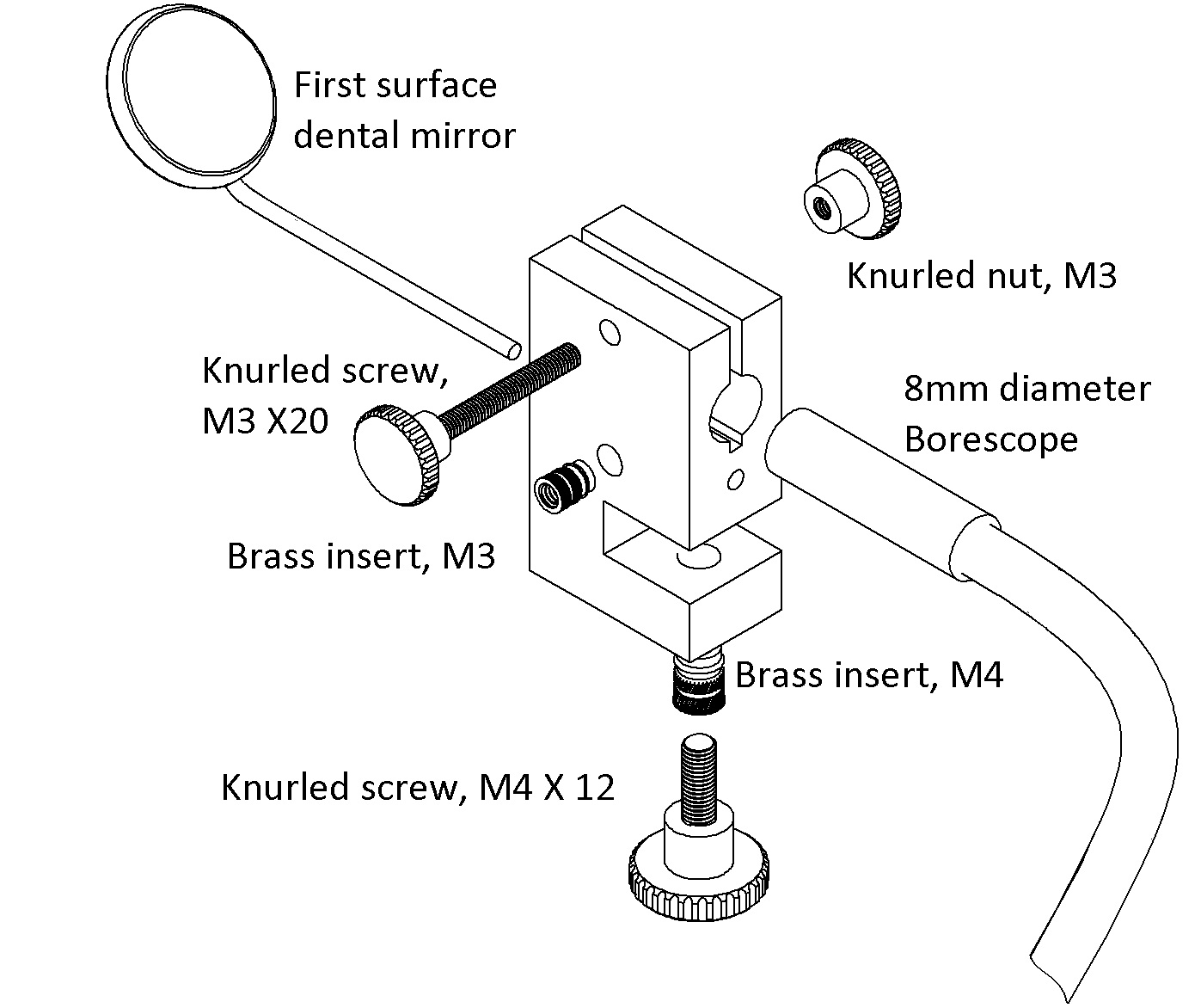 Nozzle alignement camera for multi nozzle printer