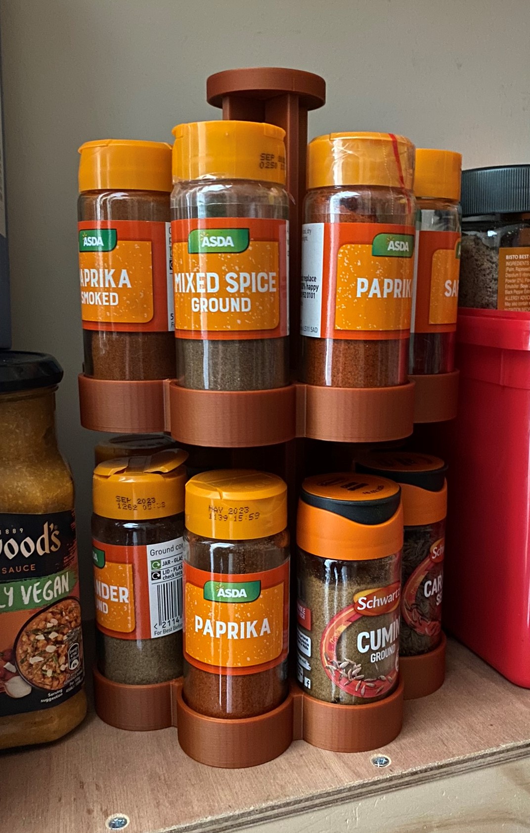 Spice jars asda sale