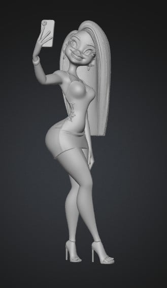 Glam Selfie Doll