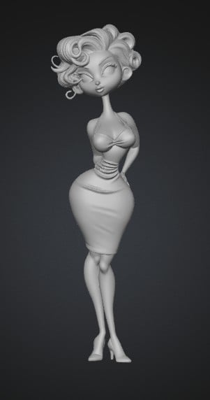 Violet Allure Doll