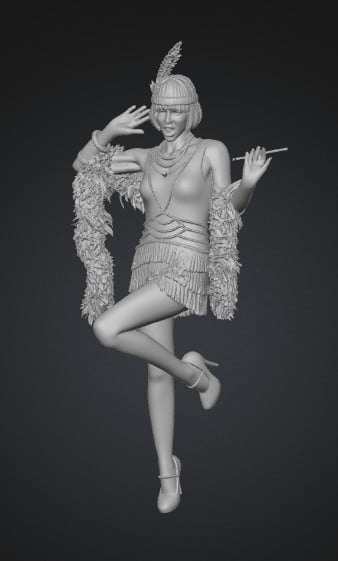 Jazz Age Flapper