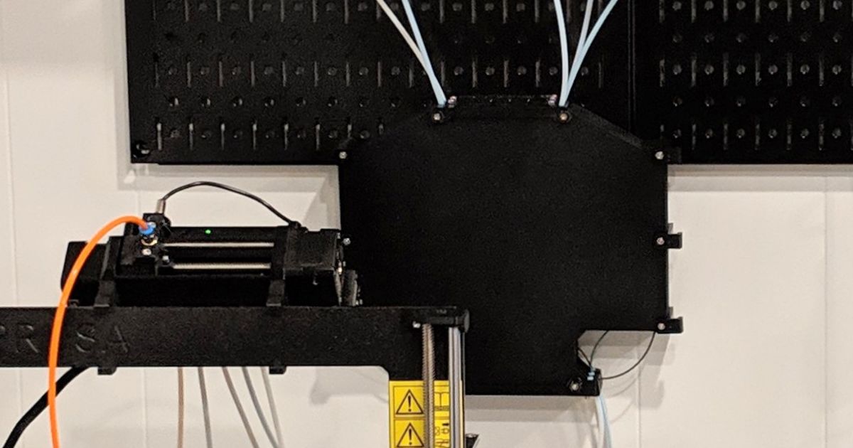 Prusa MMU2s Filament Buffer Peg Hook autorstwa CYNNIX Inc Pobierz