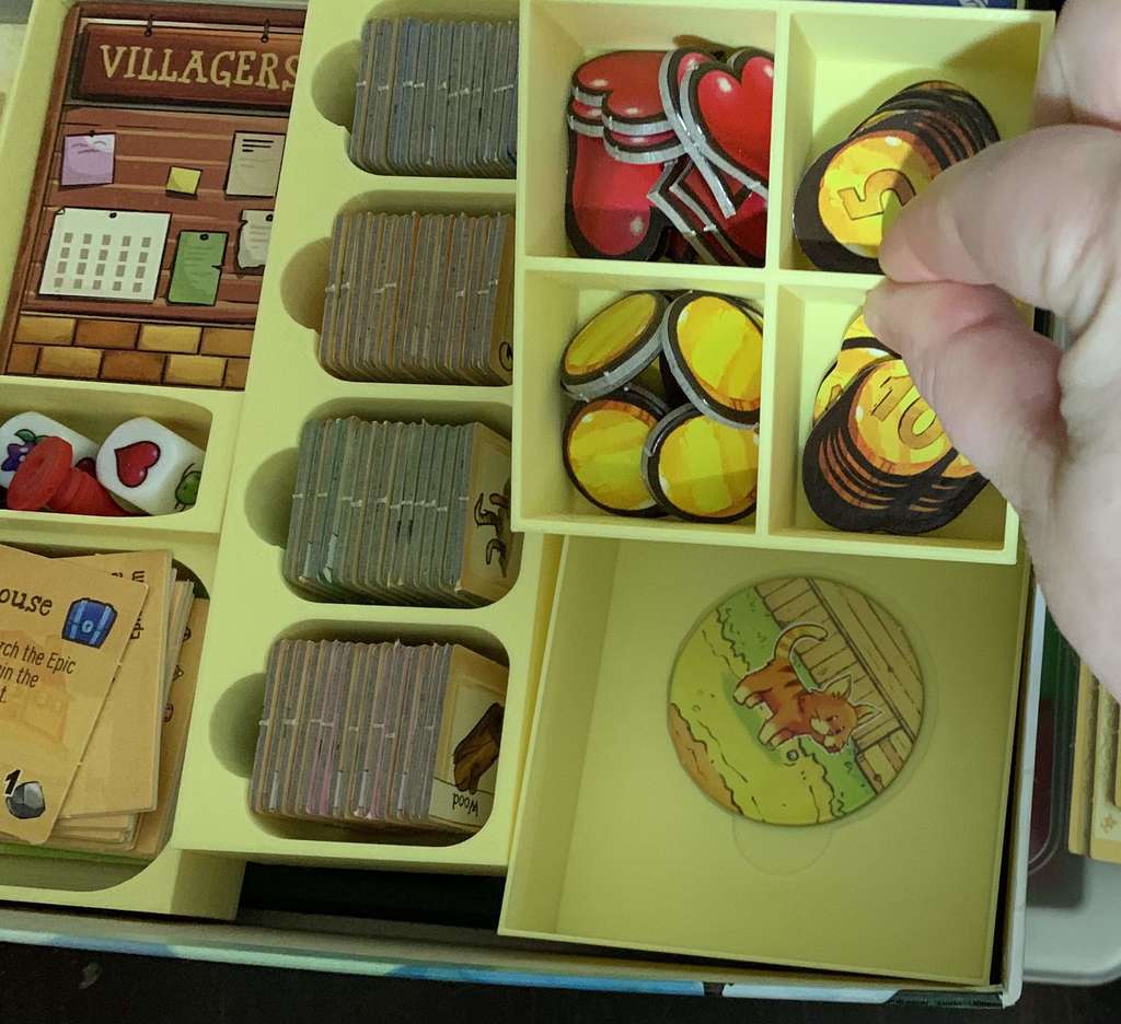 FeldherrORG146 - Organizzatore Per Stardew Valley: Il Gioco Da Tavolo Scatola Del Gioco Base Materiale 44500215