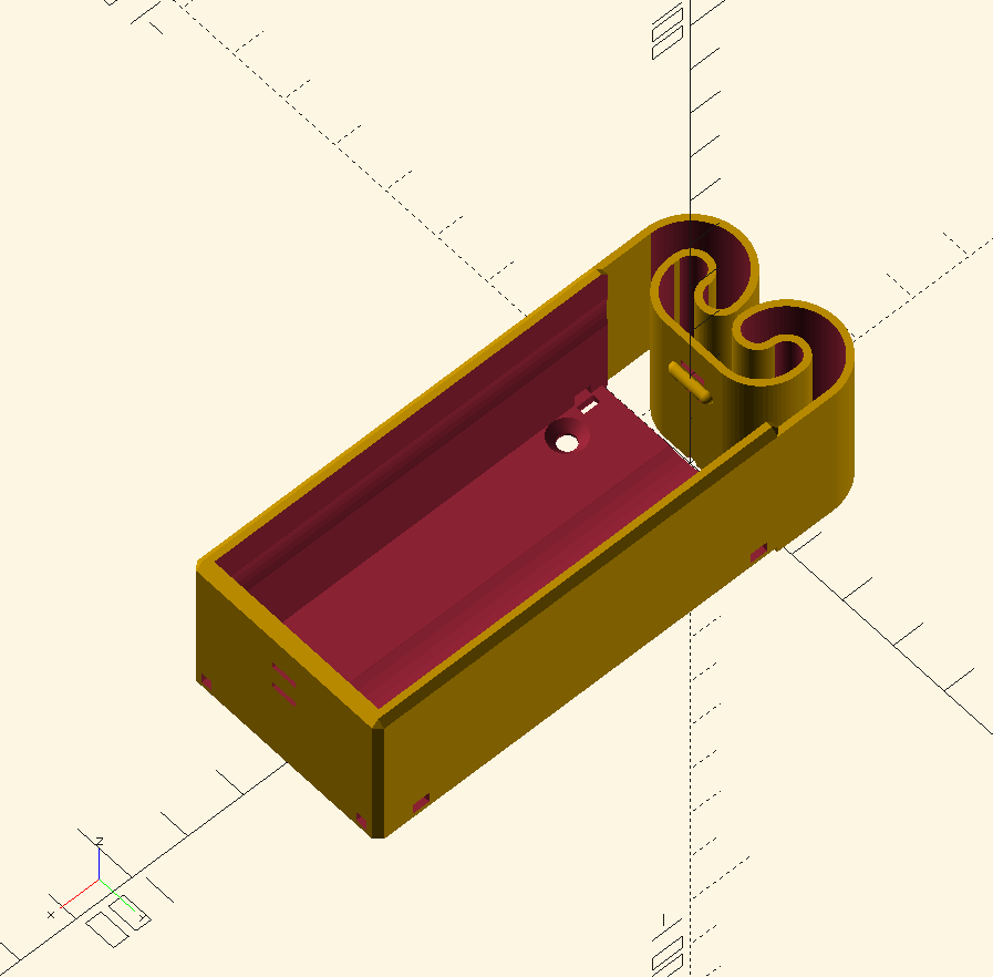 LiFePo 32700 battery holder