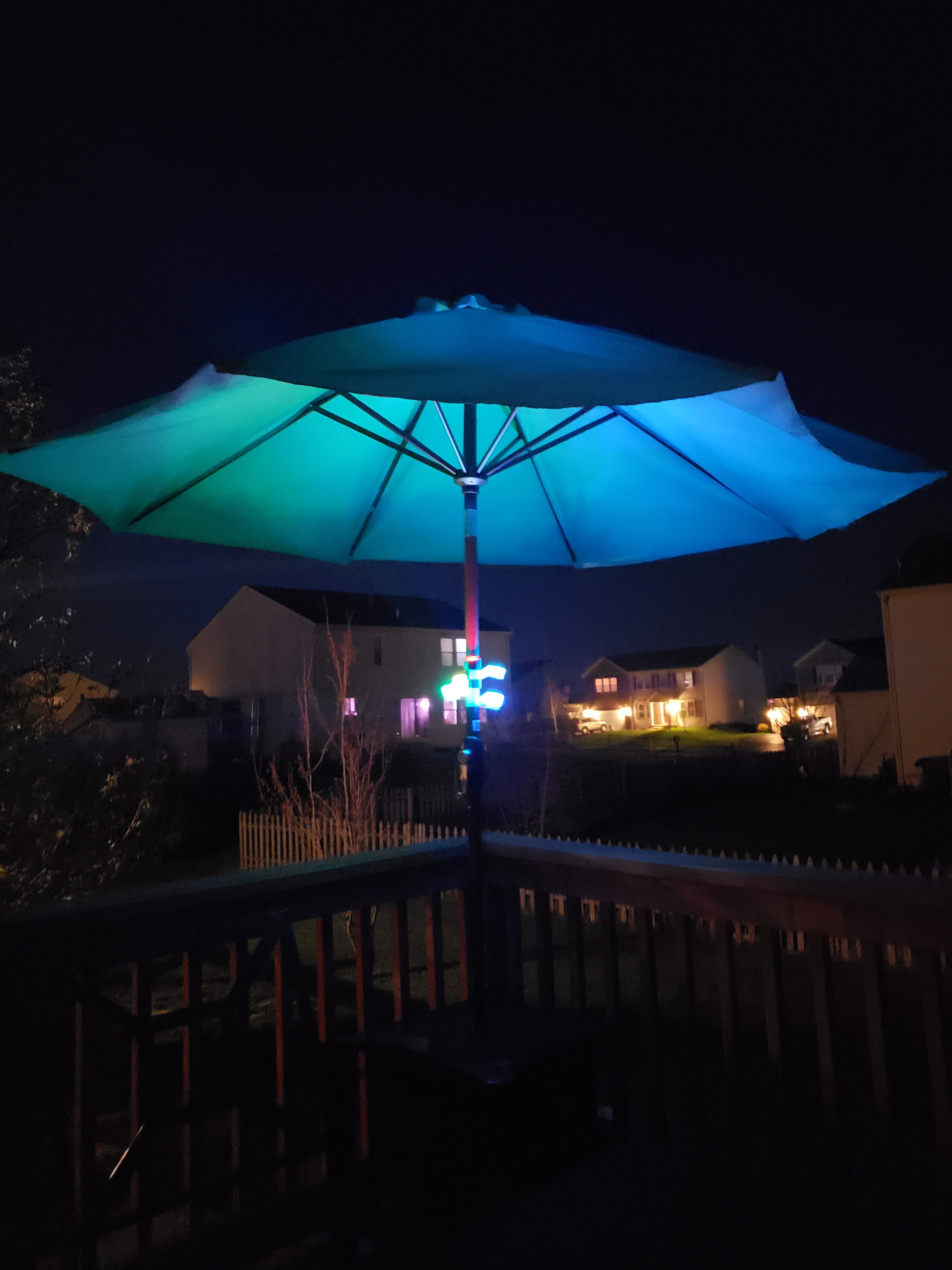 Umbrella Light for your Deck or Patio