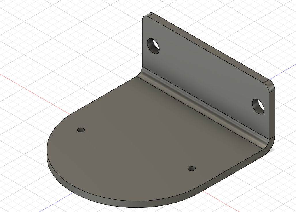 CCTV Axis 2035 mounting plate