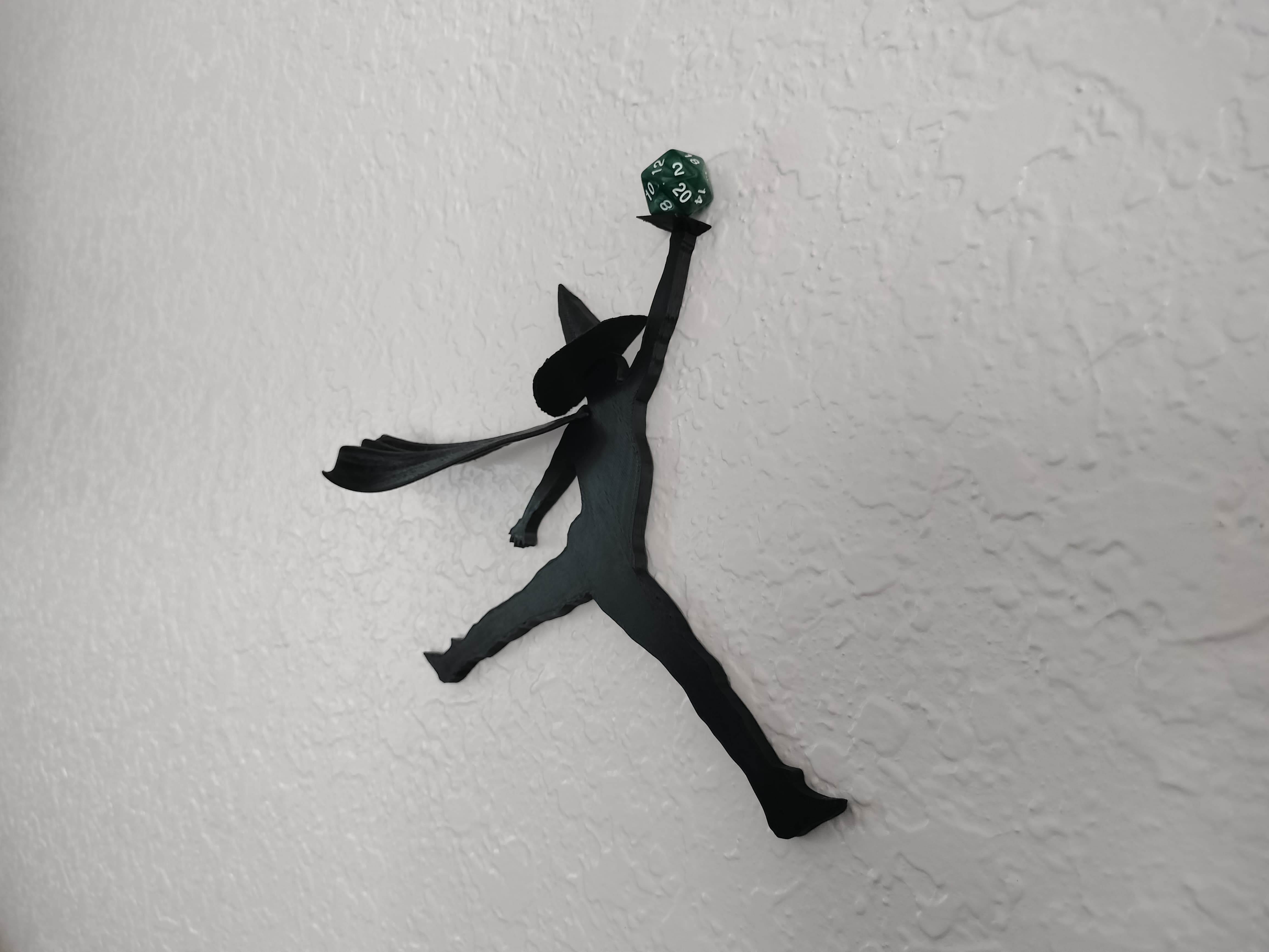 D&D Wizard Jumpman Die Shelf