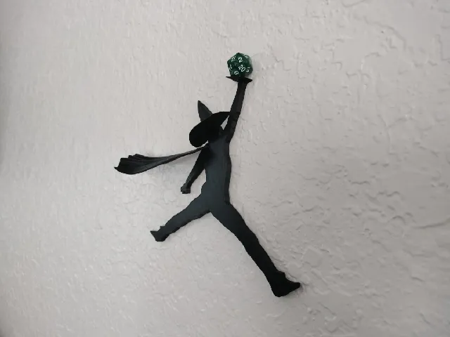 D&D Wizard Jumpman Die Shelf