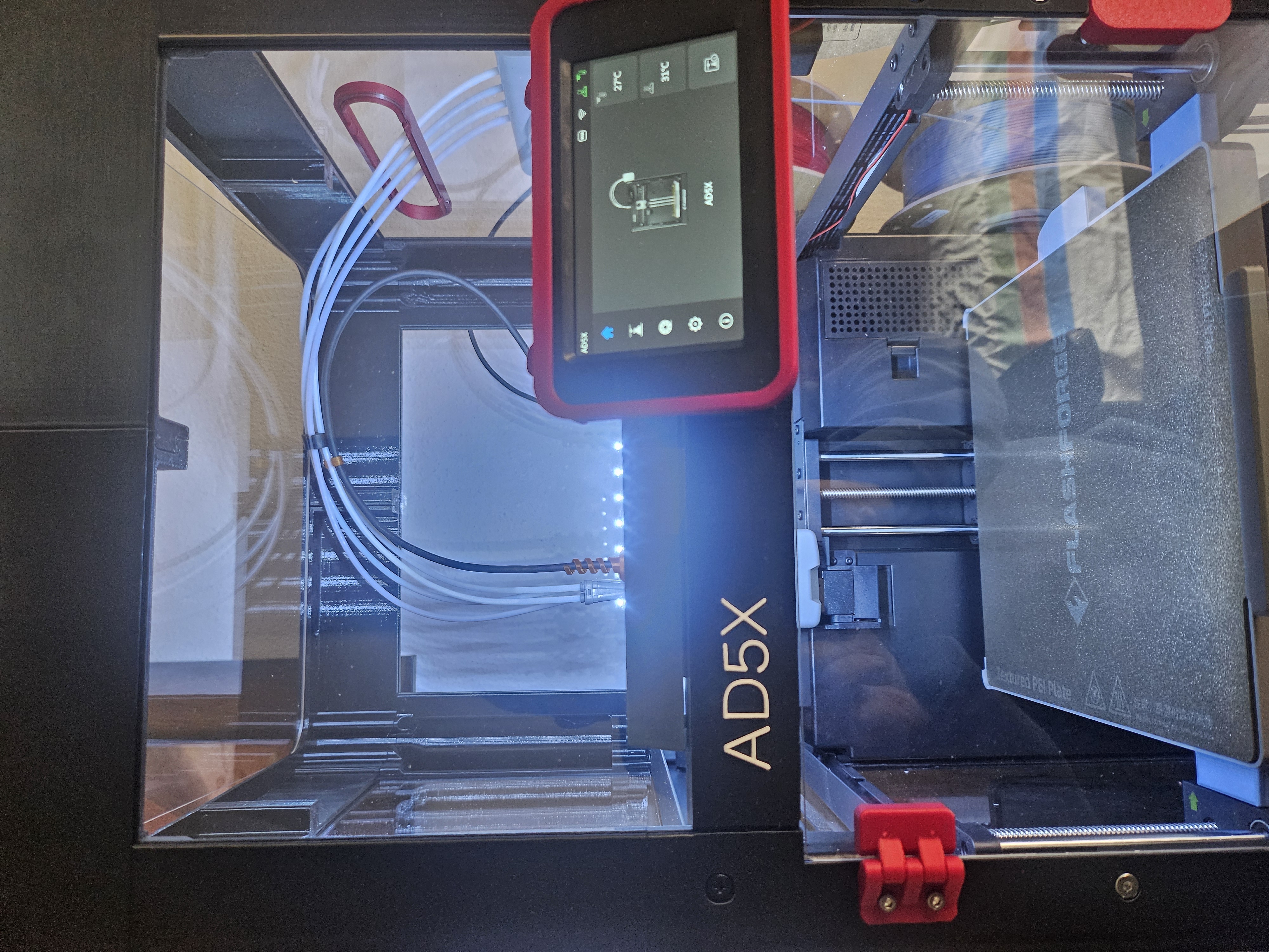 Flashforge AD5X cover model letters 3D model
