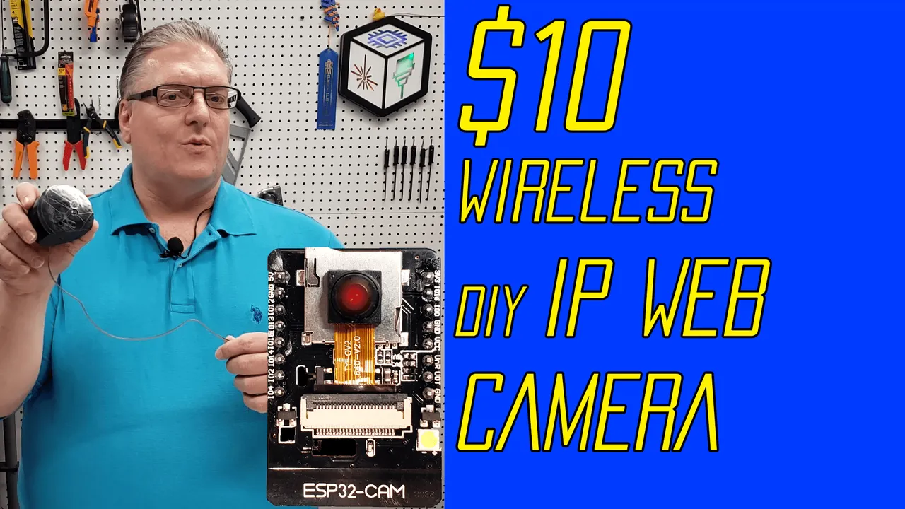 ESP32-Powered DIY Wi-Fi Security Camera