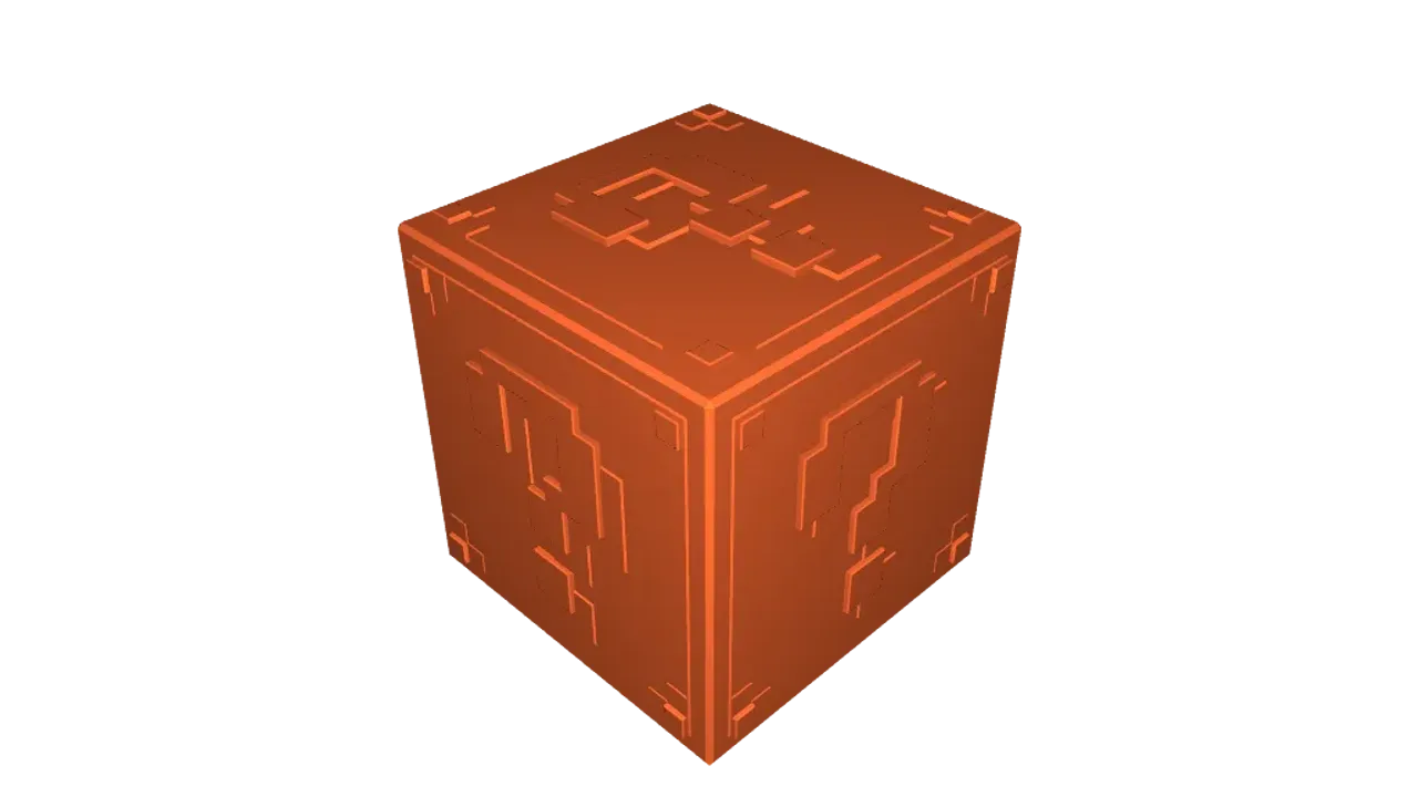 Download Lucky Block Skin (3d) Minecraft Skin for Free