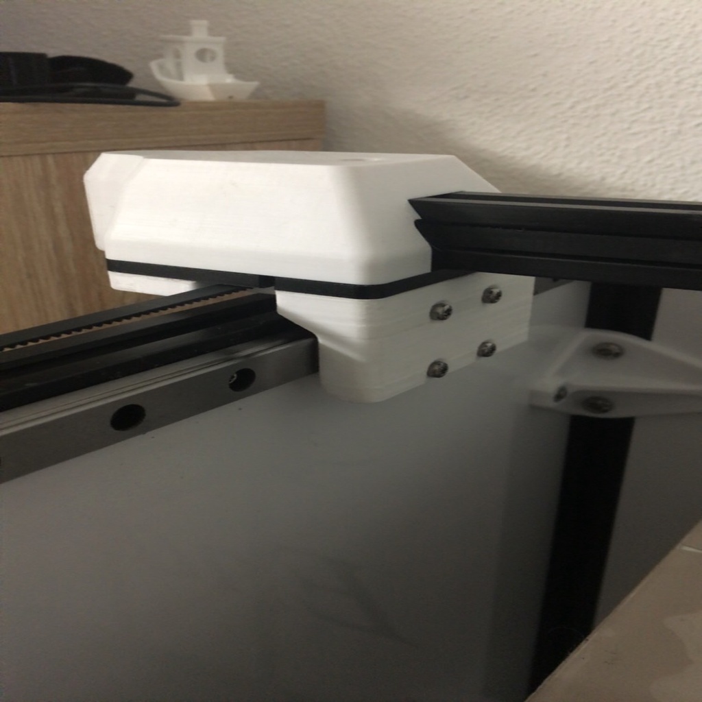 Ender 5 linear rail mod Y axis