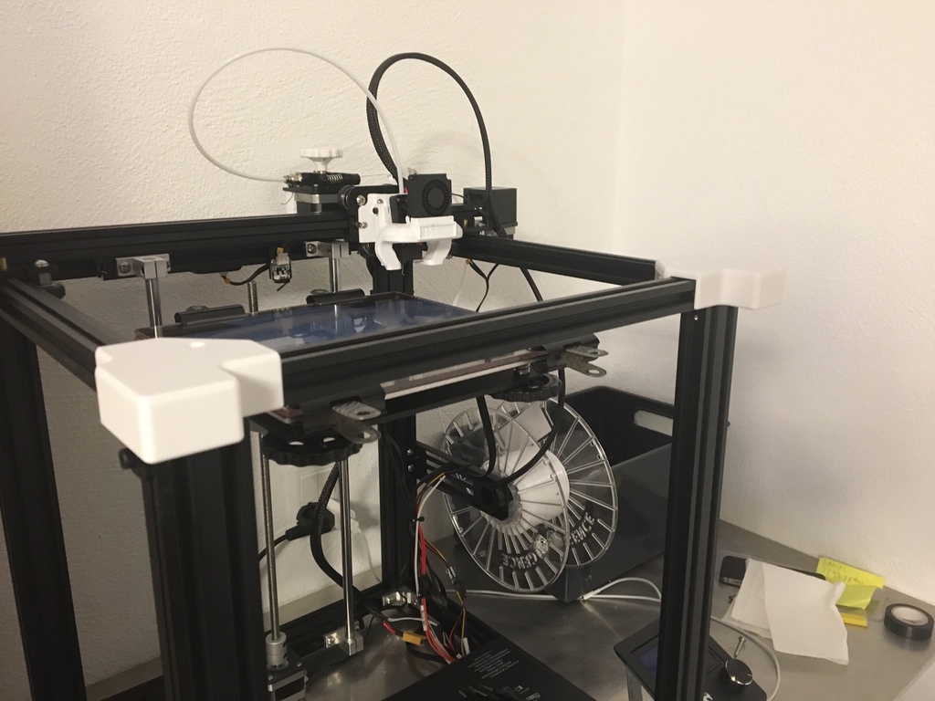 Ender 5 y axis belt cover V2 (front and back) + silent home Y