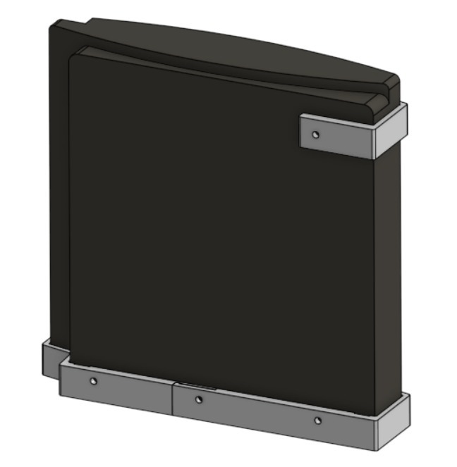 Miniatura 3 do modelo 3D ps3 wall mount