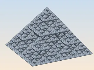 pyramide de Sierpinski by Roiku | Download free STL model | Printables.com