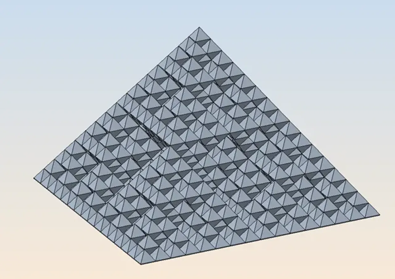 pyramide de Sierpinski by Roiku | Download free STL model | Printables.com