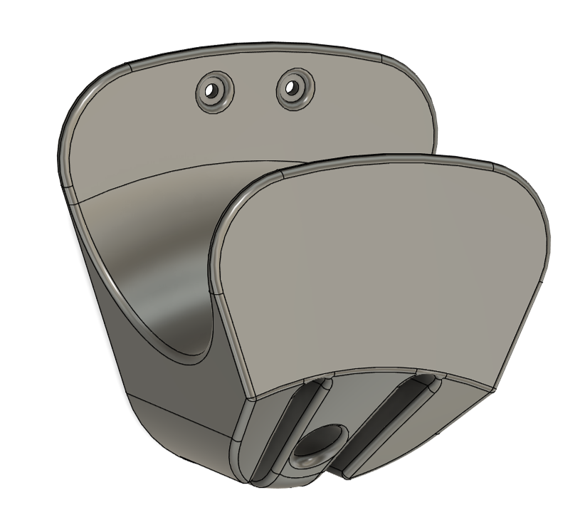 hose holder for shopvac
