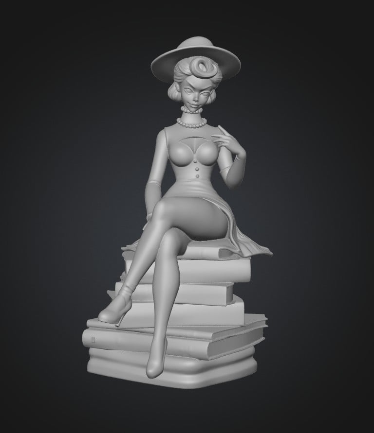 Velvet Noir Librarian