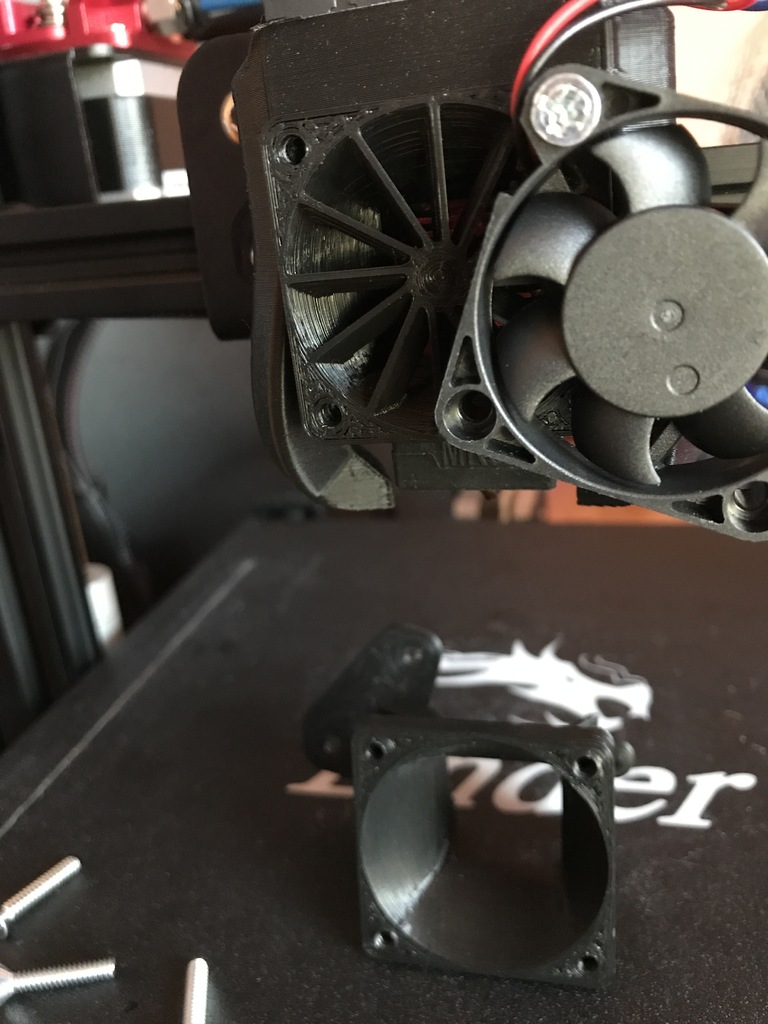 Airflow Optimized Fan Mount