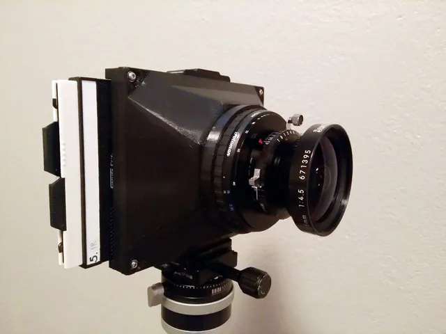 4x5 Camera for 75mm lens and Fotoman helical focus