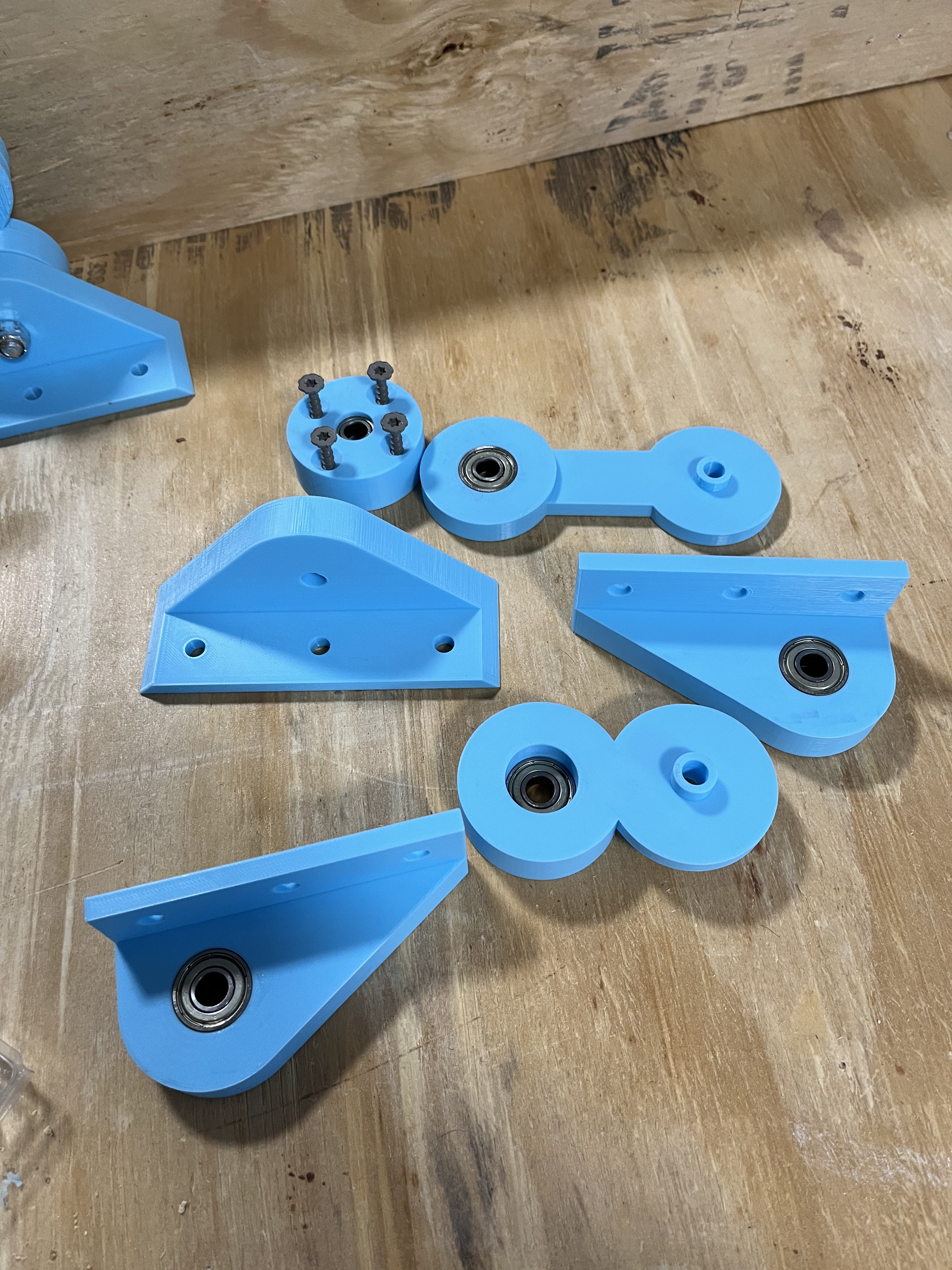 Miniatura 8 do modelo 3D Drop Down Under Desk Drawer Hinge System
