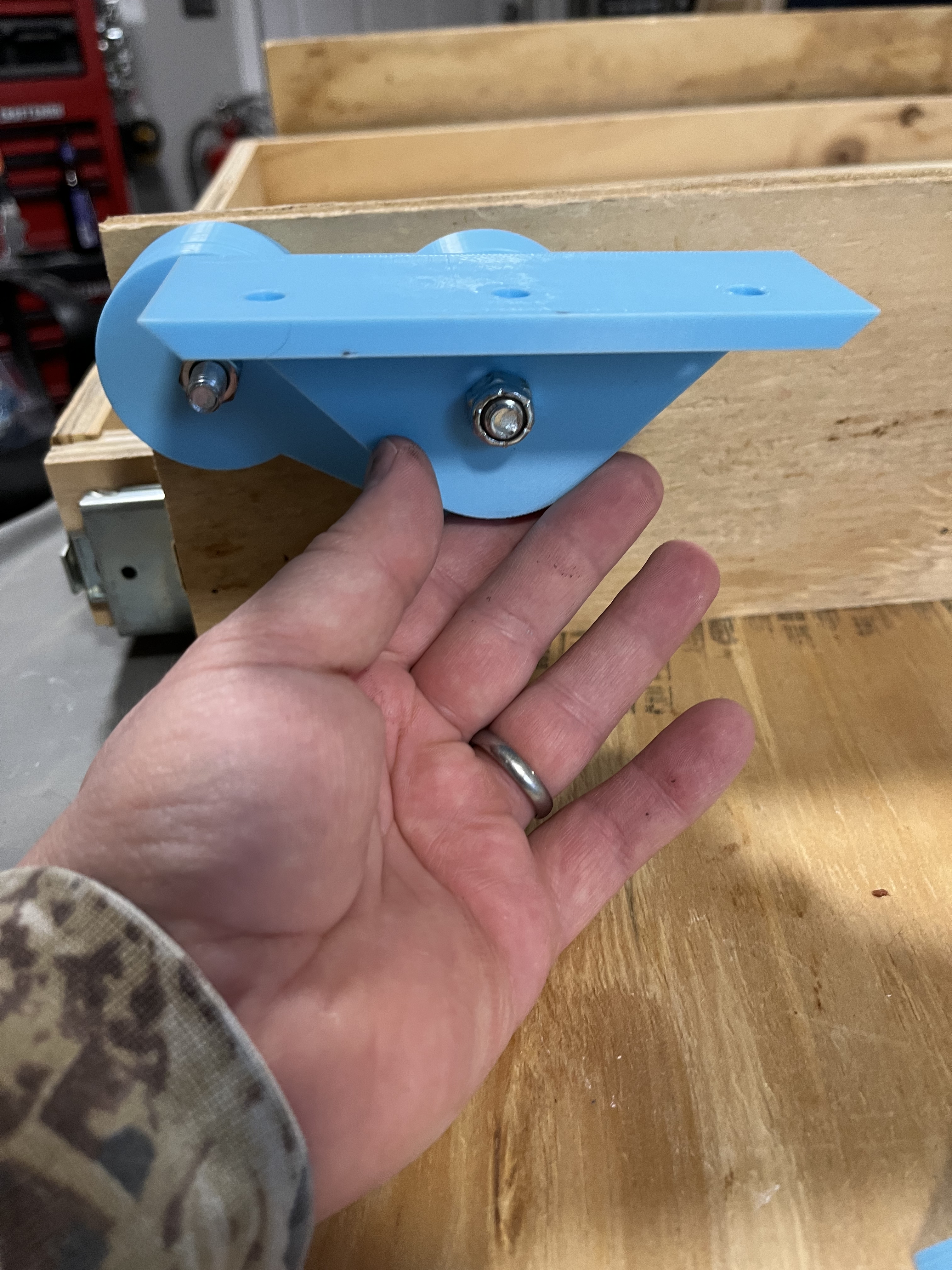 Miniatura 14 do modelo 3D Drop Down Under Desk Drawer Hinge System