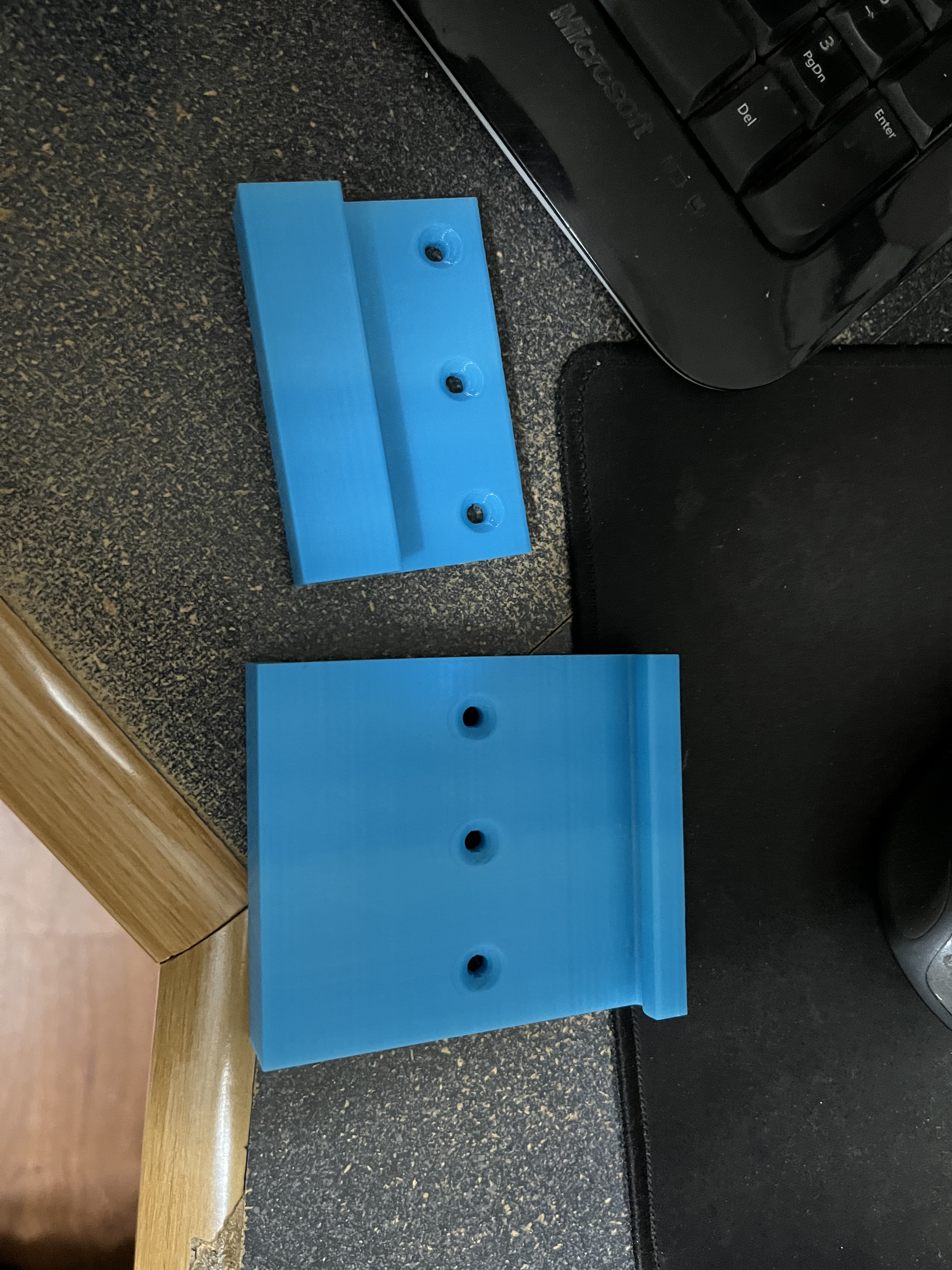 Miniatura 7 do modelo 3D Drop Down Under Desk Drawer Hinge System