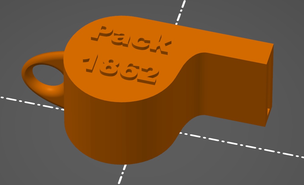 Pack 1862 Whistle