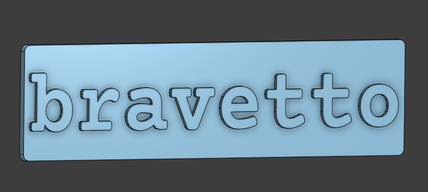 Bravetto Plaque