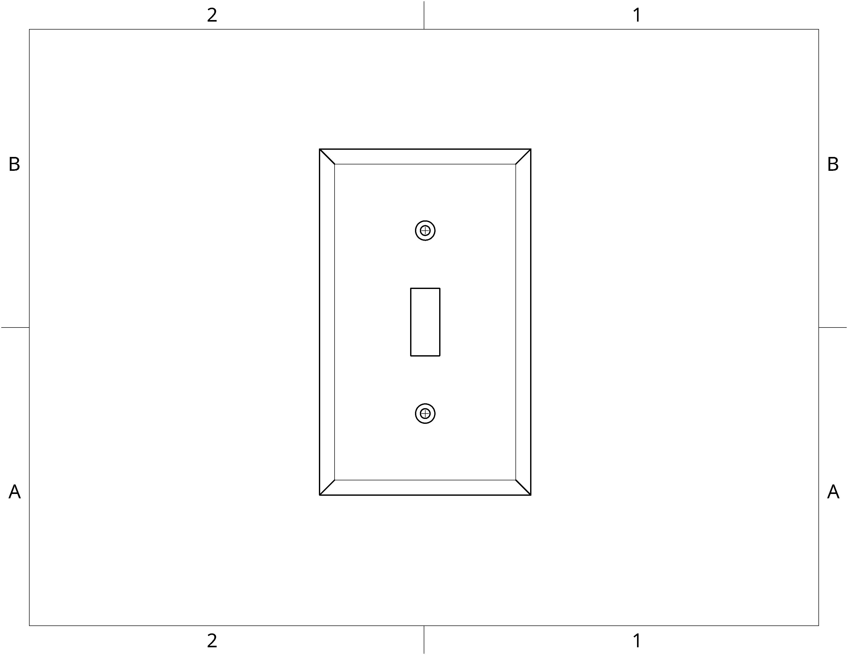 Light switch cover