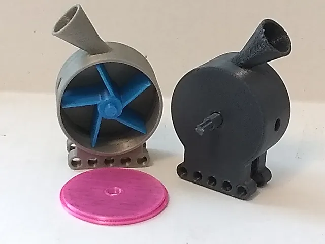 Toy Air Turbine (LEGO Compatible)