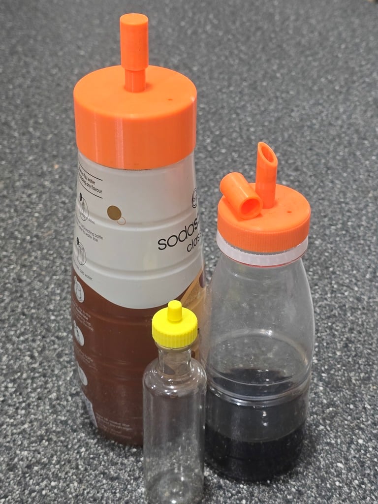 Parametric Bottle Cap with Customisable Pourer Spout and Cap