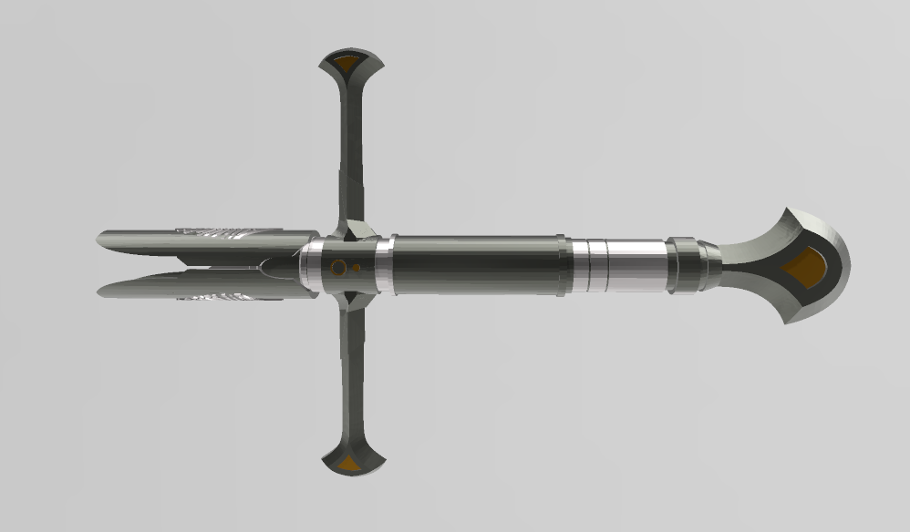 LOTR Narsil Lightsaber by ReProps | Download free STL model ...