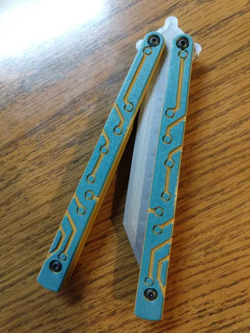 BenchMade BM63 Balisong - Circuit Tanto