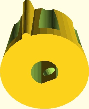 Miniatura 2 do modelo 3D OpenSCAD Potentiometer Knobs