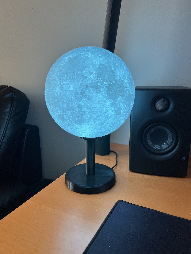 Moon Lamp - Table Lamp Remix
