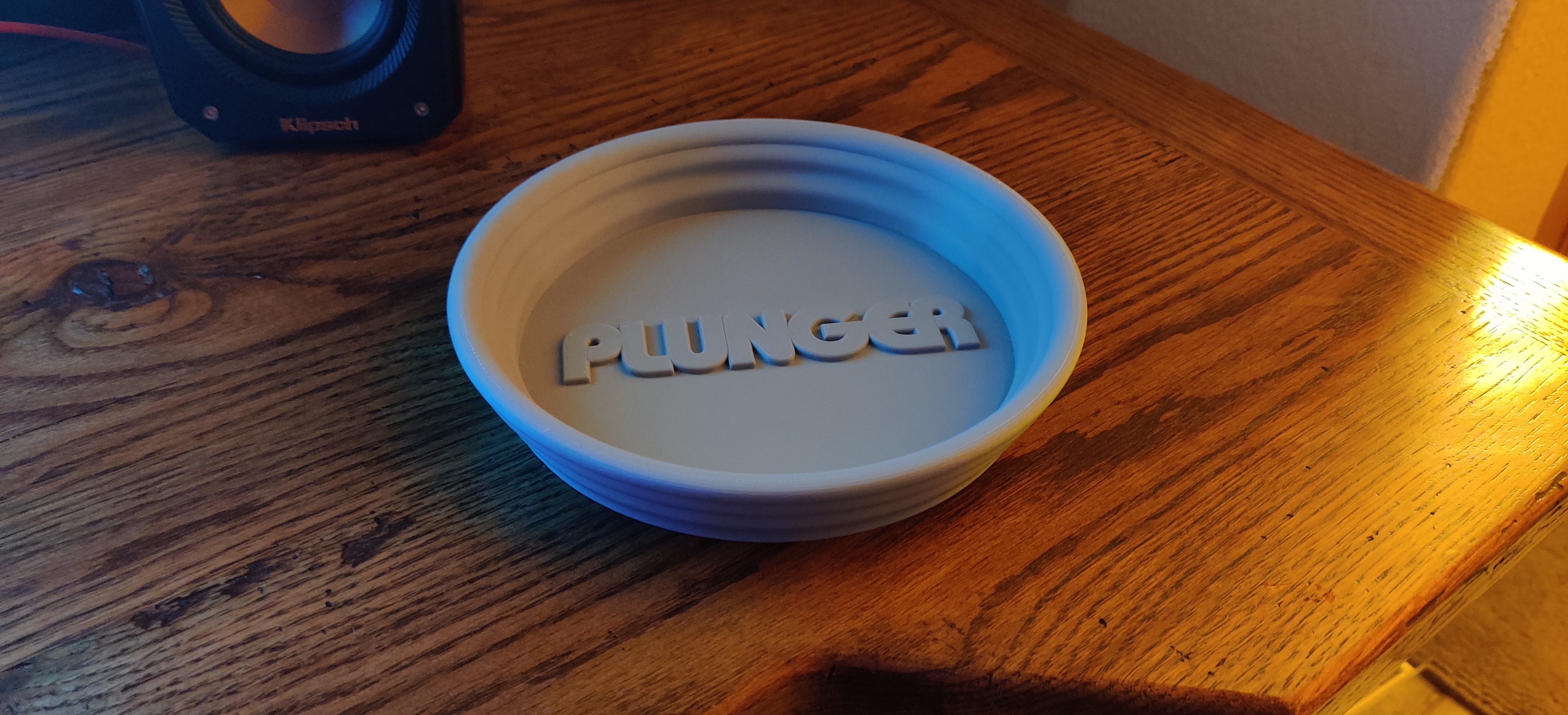 Plunger Storage Tray! For a less gross floor!