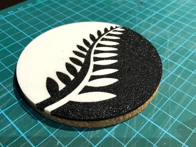 New Zealand - Flag Beer Coaster