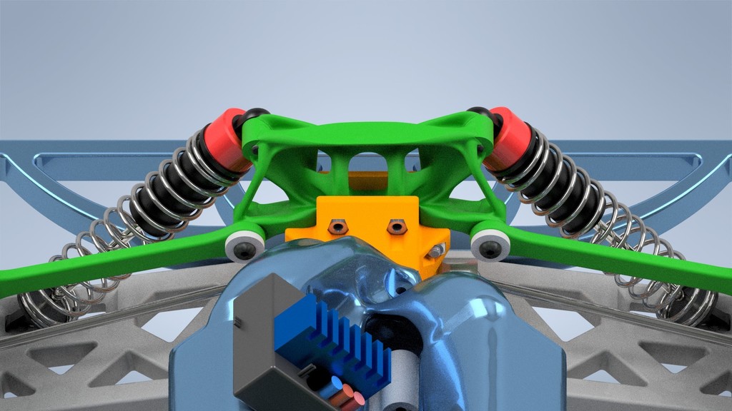 Generative Design OpenRC Truggy Shock Tower