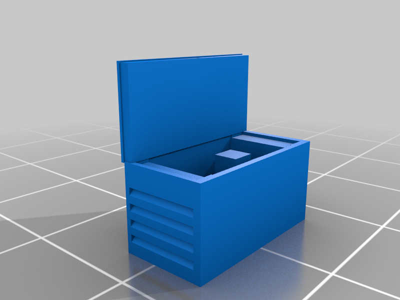 household backup generator (HO scale 1:87)