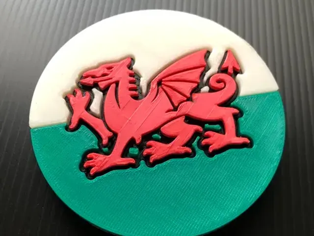 Wales - Flag Beer Coaster