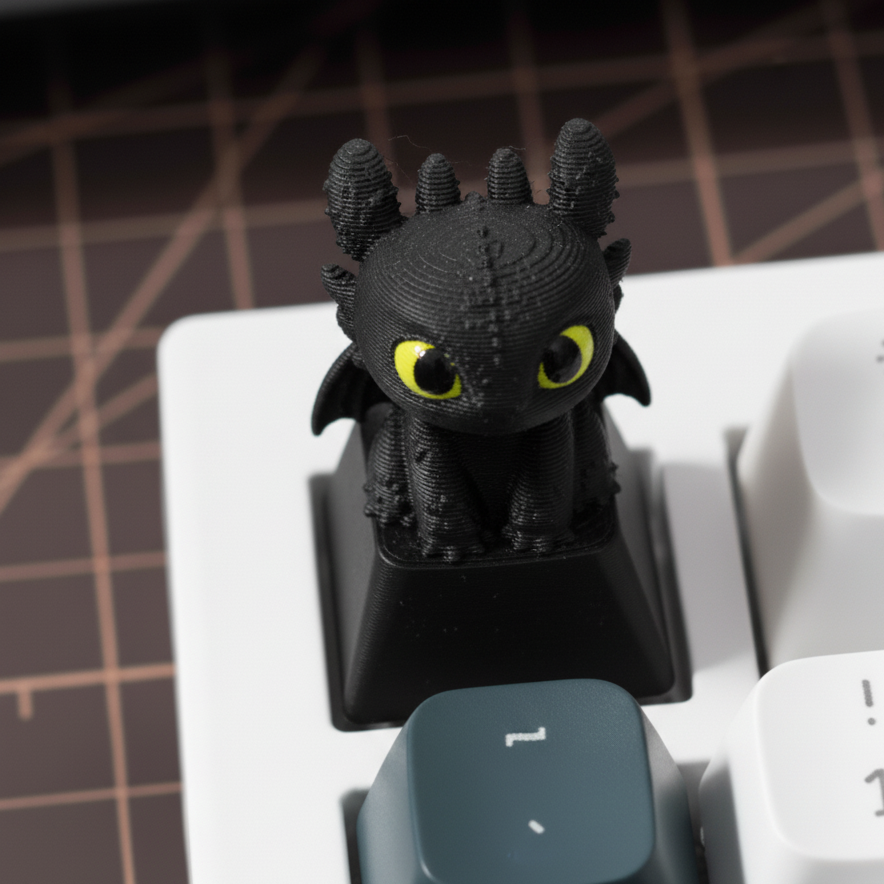 Night Fury Keycap – Dragon
