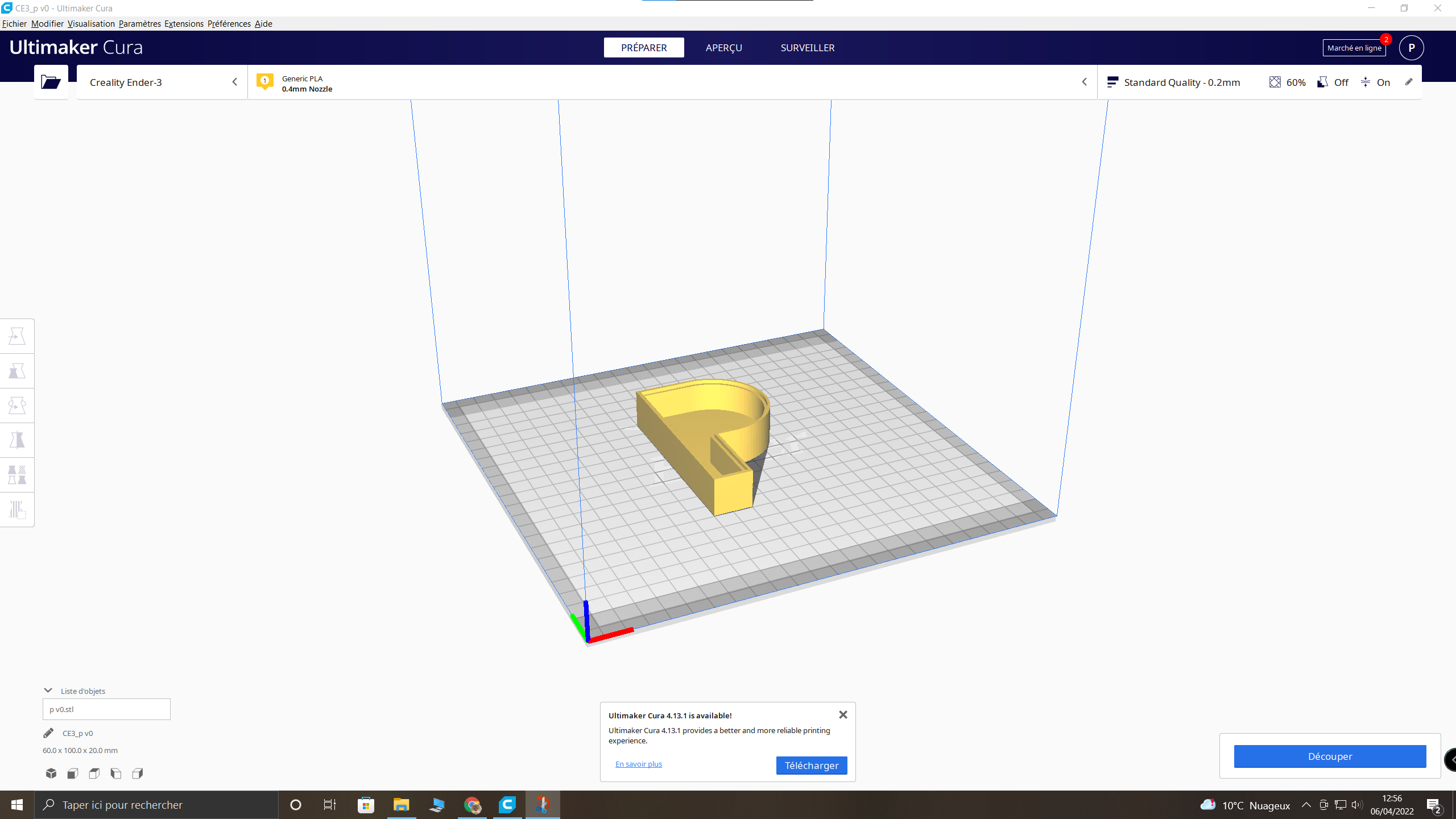 Lettre en 3d by Piturou (modèlisateur 3D) | Download free STL model ...