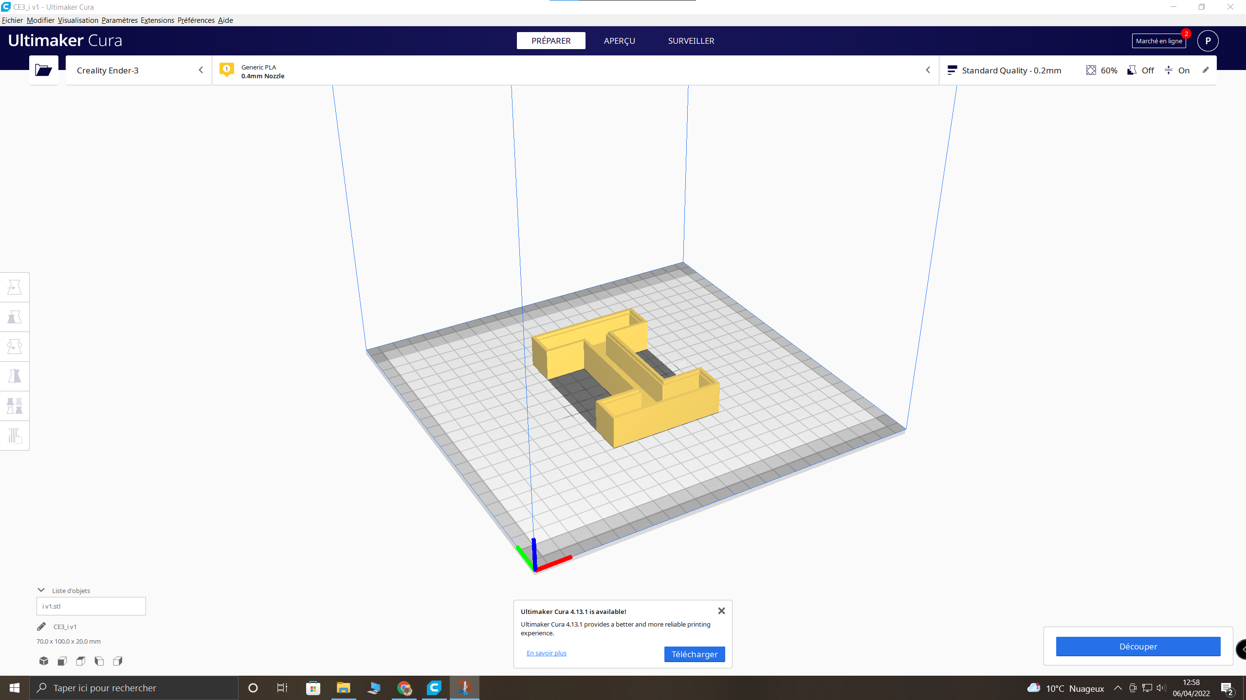 Lettre en 3d by Piturou (modèlisateur 3D) | Download free STL model ...